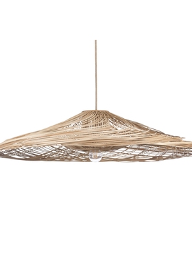 法国Forestier Satelise Pendant Light 藤编吊灯 L号