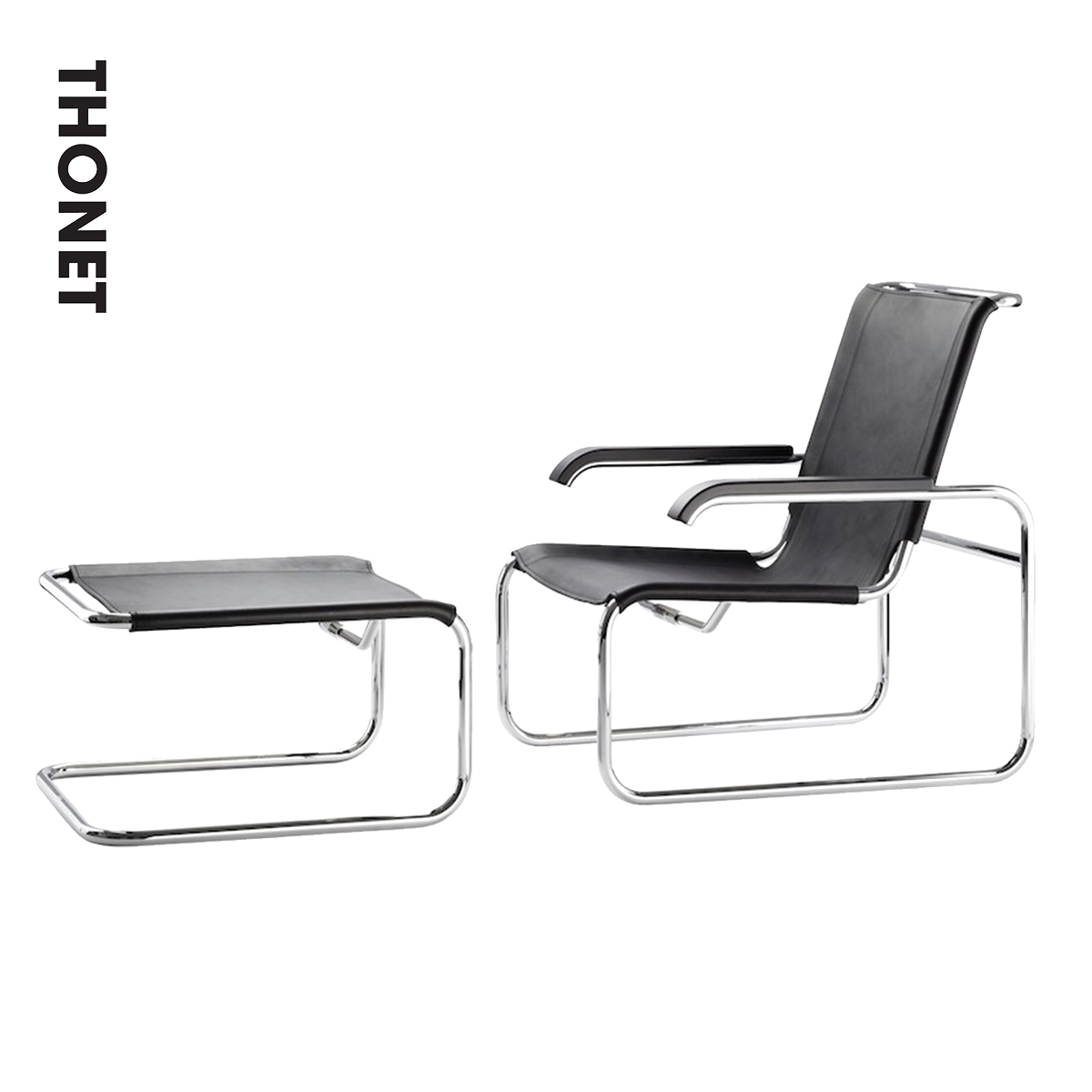 德国原产 Thonet S35 悬臂椅 Marcel Breuer 包豪斯