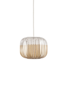 法国Forestier Bamboo Pendant Light 竹编吊灯 xs号迷你型