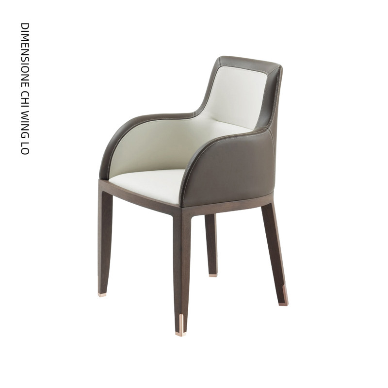 意大利进口正版 Dimensione Chi Wing Lo Deka 卢志荣餐椅扶手椅