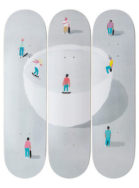 比利时The Skateroom 装饰滑板 Jean JULLIEN The Bowl