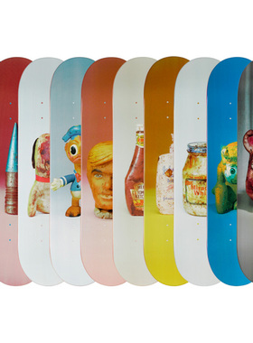 比利时The Skateroom装饰滑板Paul McCARTHY PROPO 全套 Set