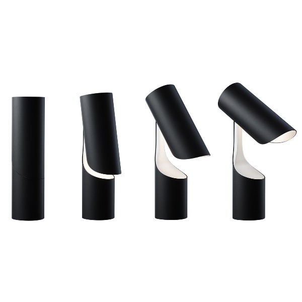 丹麦Le Klint 黑色圆筒台灯 Mutatio Table Lamp 创意设计进口