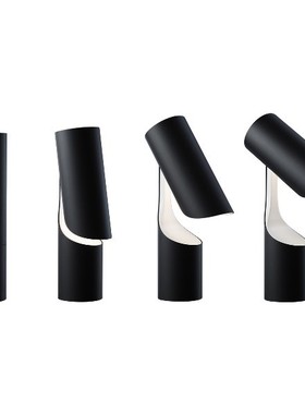 丹麦Le Klint 黑色圆筒台灯 Mutatio Table Lamp 创意设计进口