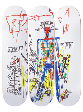 比利时The Skateroom 装饰滑板 Basquiat 巴斯奎特 Robot