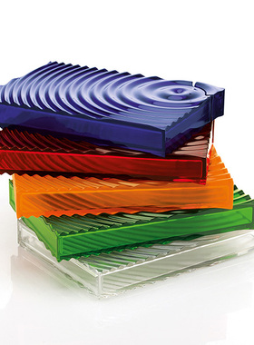 意大利Guzzini 涟漪水瓶 扁平长方形便携水壶多色可选