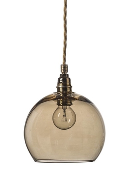 丹麦Ebb & Flow Rowan pendant 玻璃吊灯 Chestnut brown