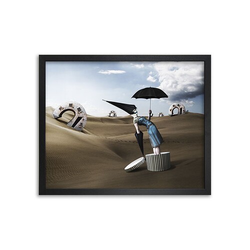 英国Mineheart Pray For Rain Canvas 装饰画