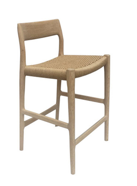 丹麦 J.L.Møller | No 77C No 77B 吧台椅 雕塑感 丹麦制