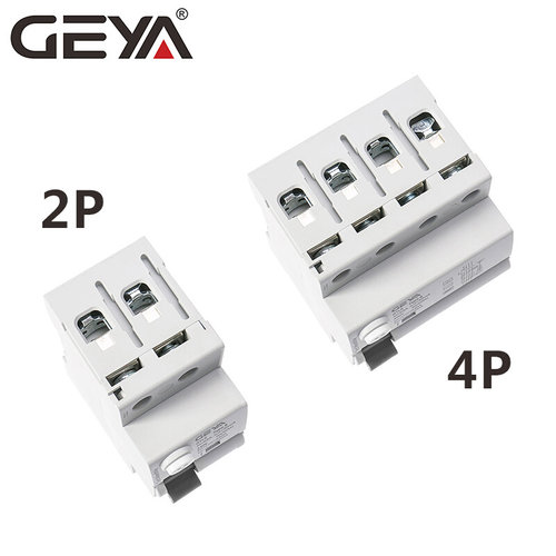 极速新品格亚GYL9 B型q漏电保护器开关2P 4P断路器双汇流排40A 63