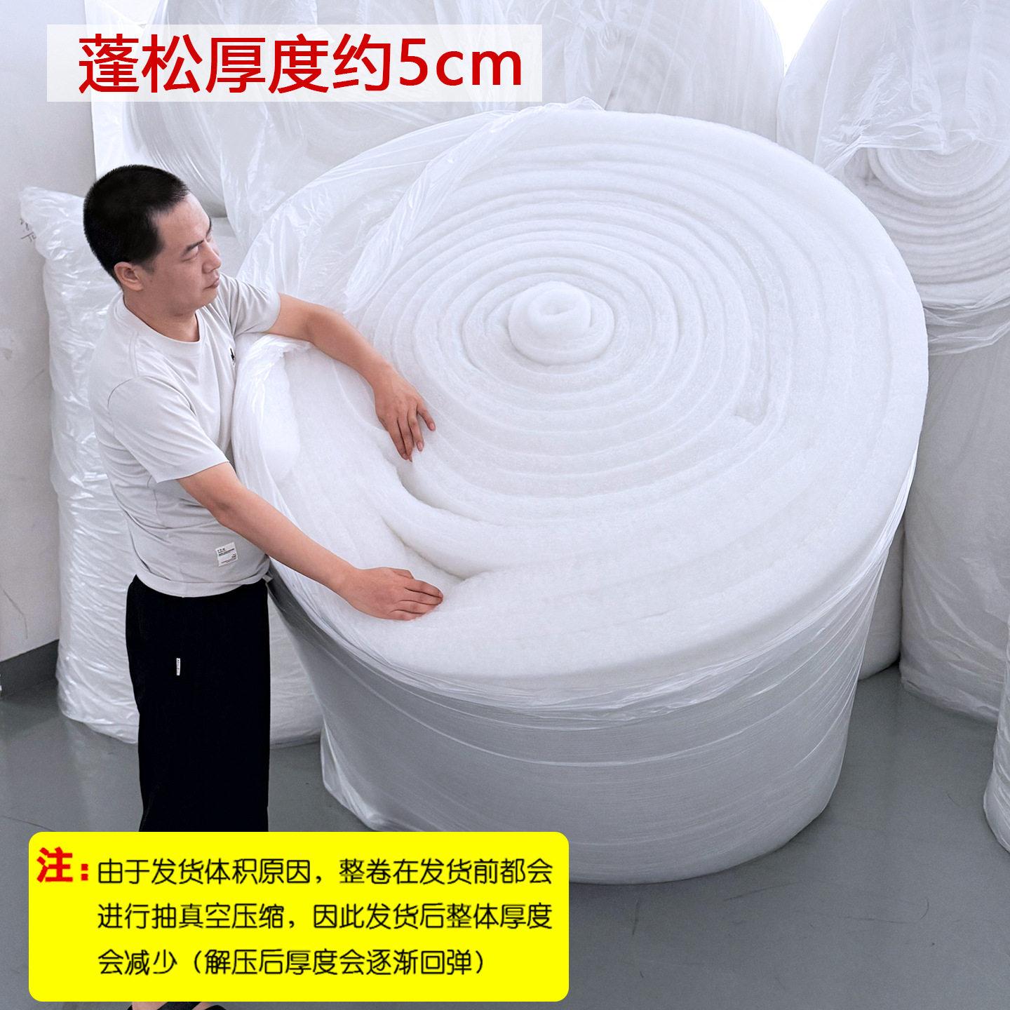 白色人造雪地棉圣诞地面装饰