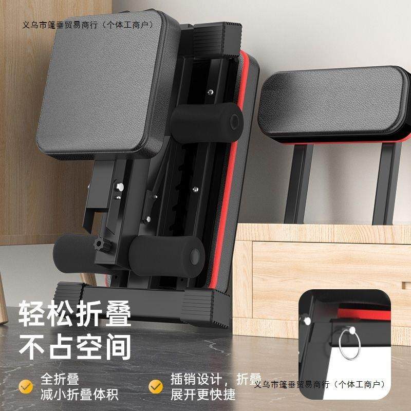 卧推架杠铃架家用健身器材深蹲架男女士卧推凳多功能可折叠哑铃凳