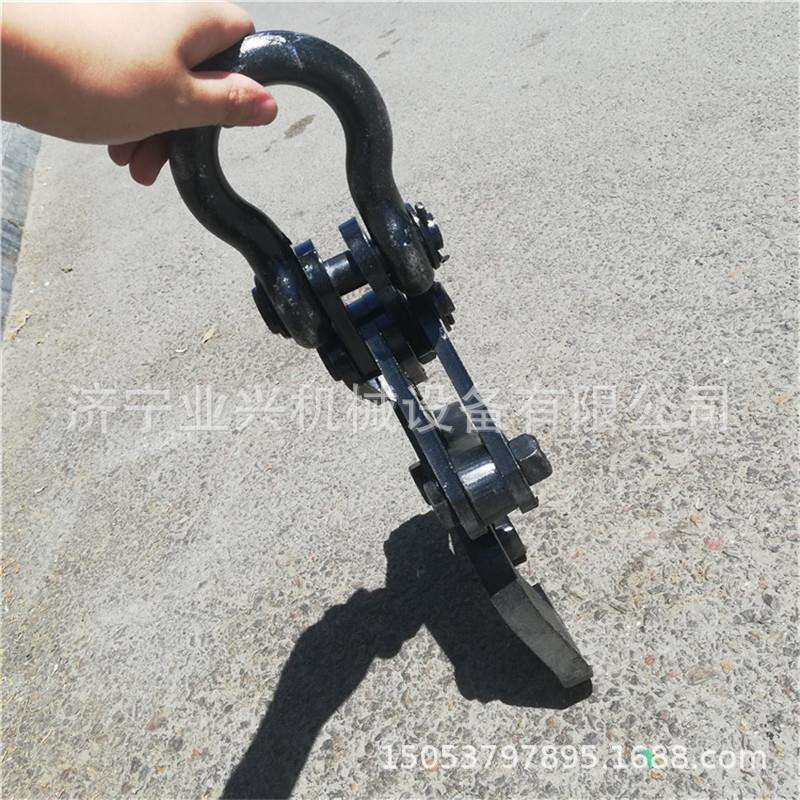 2吨吊轨钳铁路起重钳轨道装卸工具钢轨手抬钳工务段吊具