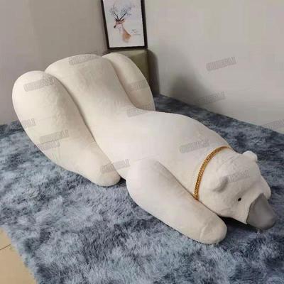 意式网红北极熊翘臀沙发椅客厅卧室设计师个性单人躺椅异形休闲椅