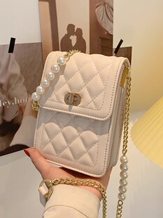 小包包女2023新款夏季高级感迷你链条斜挎包洋气小香风单肩手机包