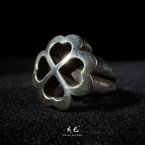 四叶草系列复古美式S925纯银