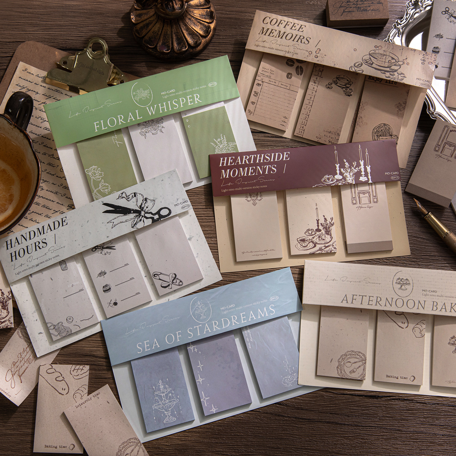 创意多版便利贴复古风便签纸