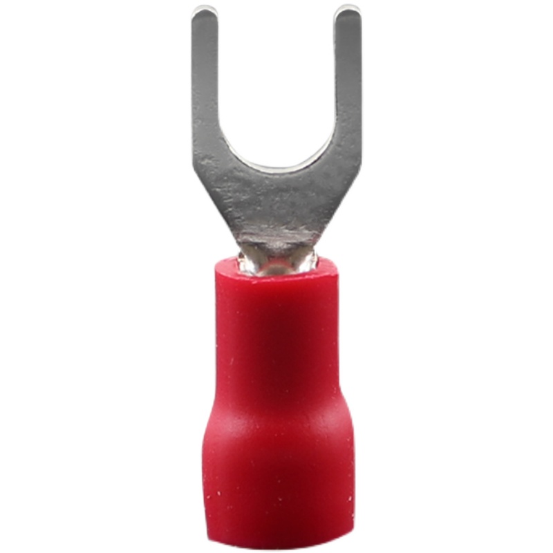 冷压端子SV1.25-3叉形预绝缘端头 接线端子 Y型U型端子100只小包