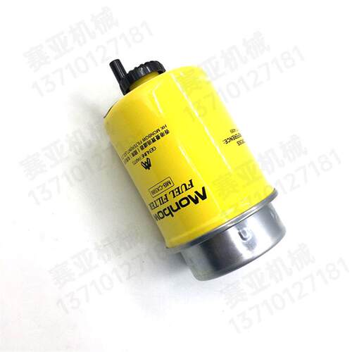 挖掘机卡特305.5E2 306 307D 308E柴油滤芯手油泵油水分离器总成
