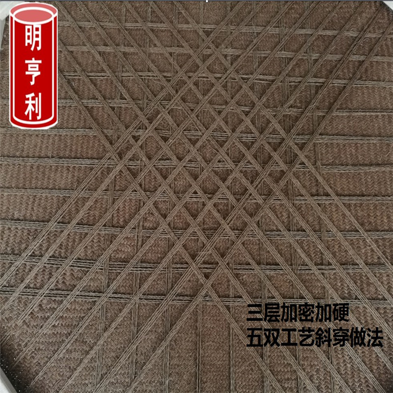 棕绷床垫进囗榉木加密硬手工全山棕床垫无胶水零甲醛棚子床棕棚床