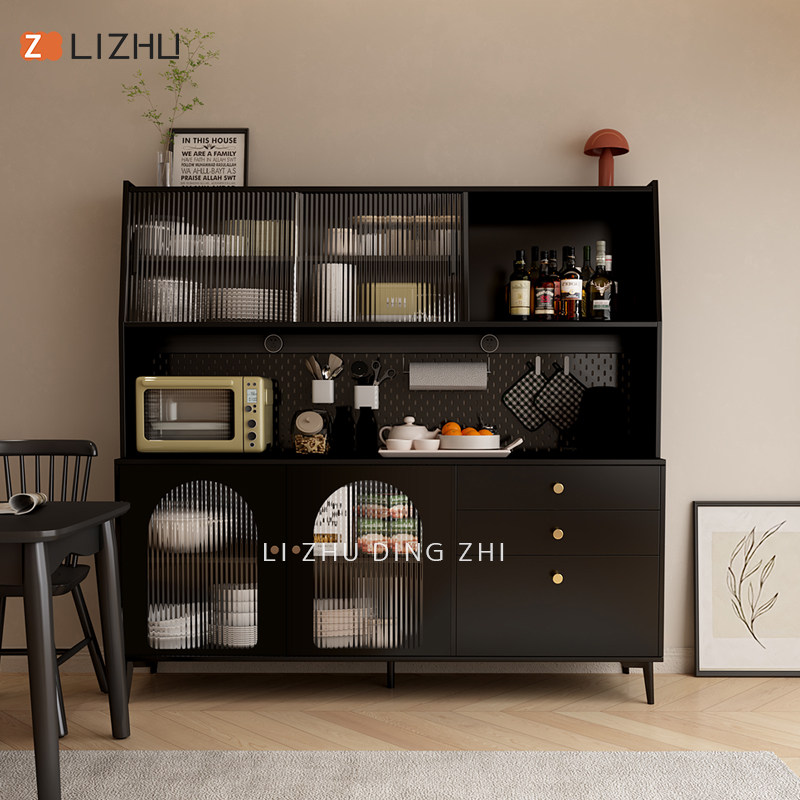 北欧餐柜靠墙一体家用酒柜高柜厨房柜收纳柜客厅日式茶水柜子,住宅家具,餐边柜,淘宝优惠券,粉丝福利购,淘宝优惠卷