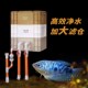 鱼缸内置水泵过滤箱周转箱滴流盒过滤器外置上置三合一增氧培菌箱