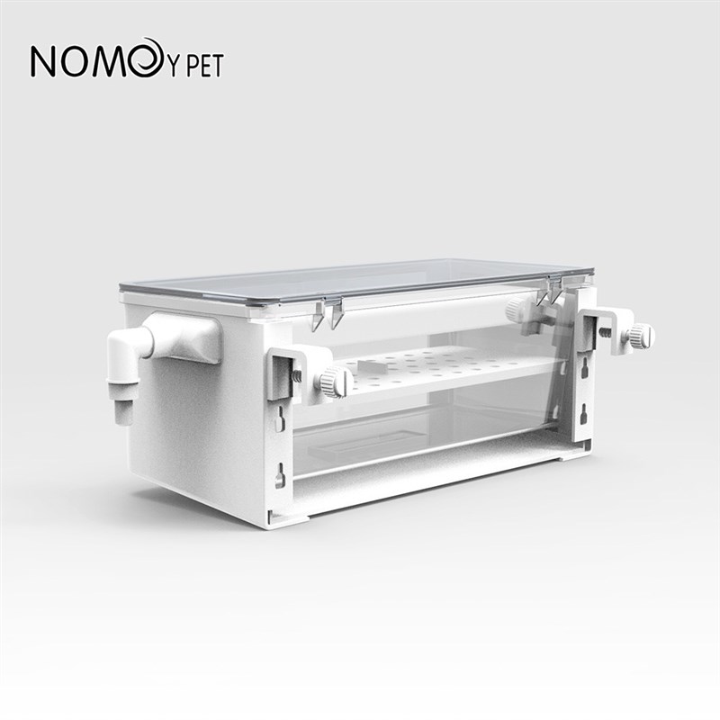 鱼缸滴流盒小型乌龟缸过滤盒水幕式静音过滤器循环系统上过滤