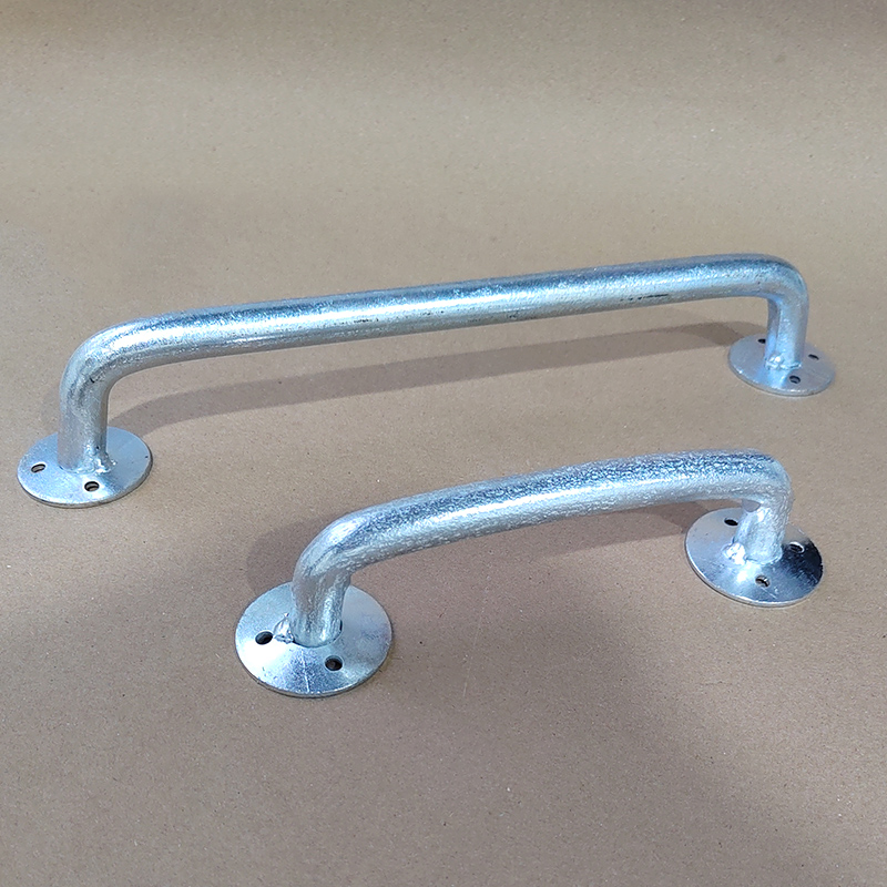 铁门拉手加长实心圆钢管新中式明装镀锌推拉大门把手工业焊接重型
