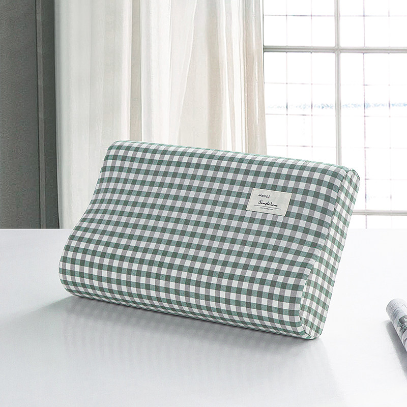 纯棉水洗棉乳胶枕套40*60记忆枕芯套30*50全棉儿童枕头套27*45