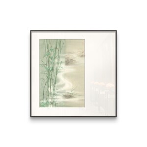 骆品新中式客厅餐厅玄关卧室床头禅意装饰画民宿酒店水墨挂画翠竹