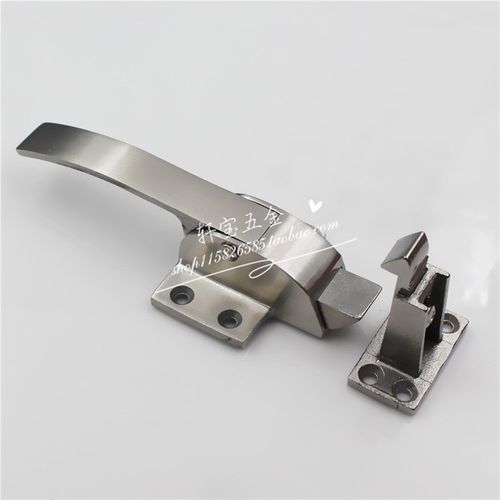 调式烘箱门锁 冰柜锁扣搭扣把手冷库门锁烘箱锁 平门拉手烤箱配件