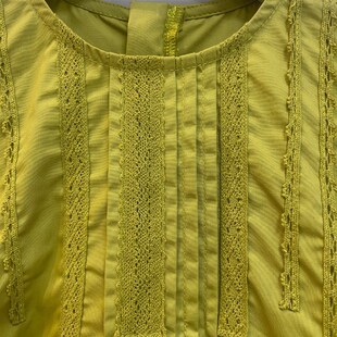 米素童装2023春夏季新款洋气简约气质女童连衣裙亲子装网纱无袖裙