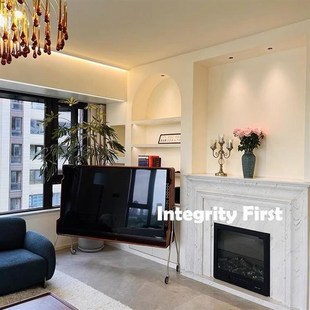 可移动电视机支架小户型客厅实木复古电视架家用网红落地电视柜