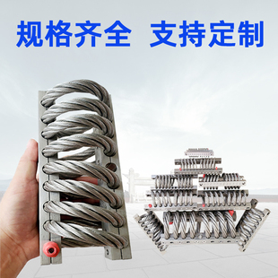 GS钢丝绳隔振器减震器弹簧缓冲改装避震船用车载移动机柜机器设备
