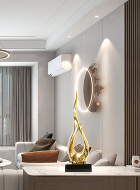 简约  节节高升摆件办公室家居玄关酒柜电视柜客厅现在轻奢工艺品