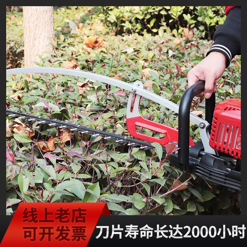 绿篱修剪机汽油球形修剪机园林绿化机器双刀绿篱机绿化带剪枝机