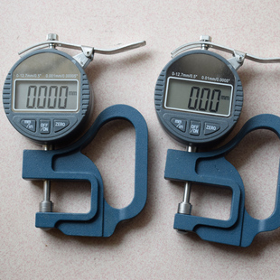 电线量表手提卡表厚薄规仪制衣表五金测厚规数显精准薄膜纸厚博规