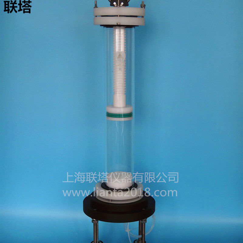 玻璃中压层析柱离子交换柱5.0cm色谱蛋白分离柱凝胶色谱带转换接