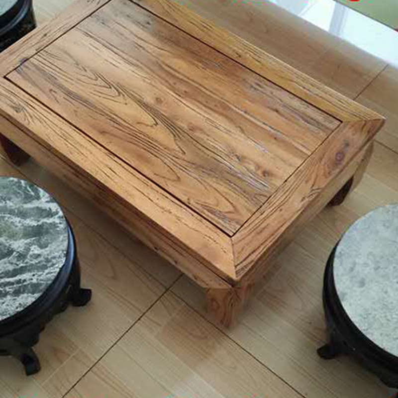 榆木炕桌地桌榻榻米飘窗桌实木家具仿古炕几茶几茶台包邮