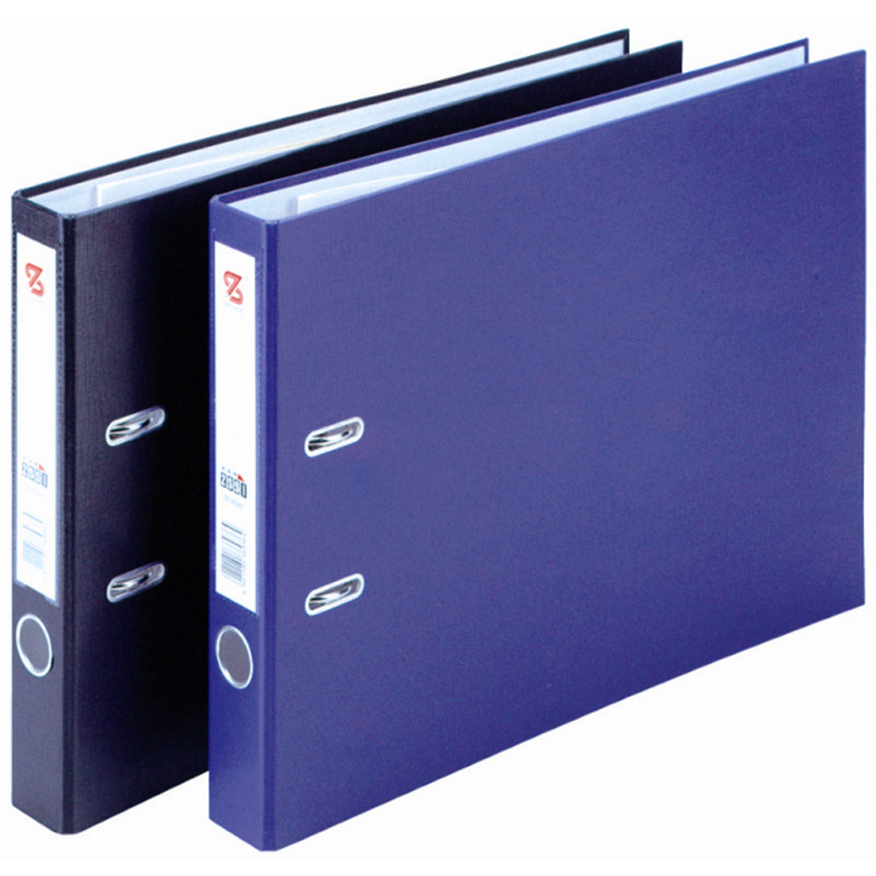 a4/a3横式打孔活页快劳夹加厚纸板夹二孔文件夹两孔档案夹文件板