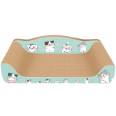 猫床猫抓板特大号沙发床猫窝超耐磨爪子专用不掉屑夏季 贵妃椅爬板