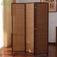 屏风隔断折屏做旧古典复古屏风中式 折叠屏风客厅隔断竹子实木屏风