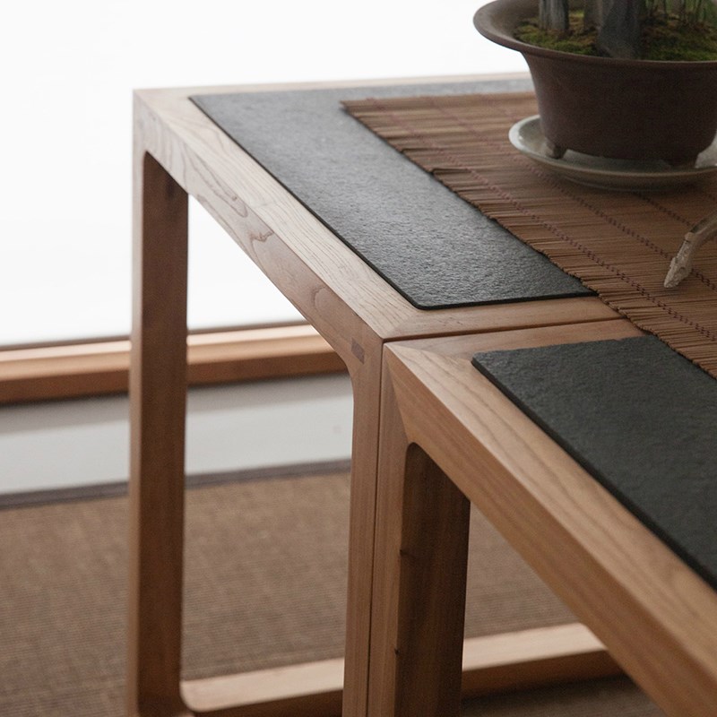 新中式罗汉床茶桌椅组合沙发茶桌一体茶台沙发泡茶桌家用茶桌客厅