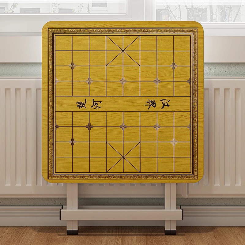 中国象棋棋盘桌 折叠象棋桌 象棋桌子 两用 多功能 户外 室外折叠