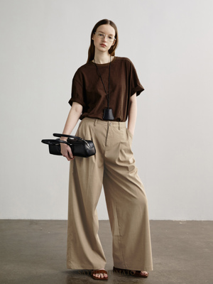 Sayhitotomato遮肉显瘦阔腿裤