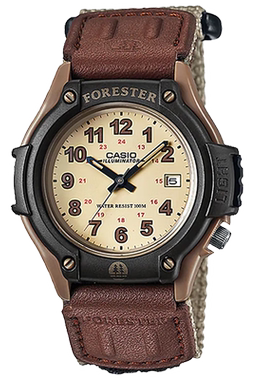 卡西欧学生手表男款森林人儿童电子表青少年初高中运动款女FT-500