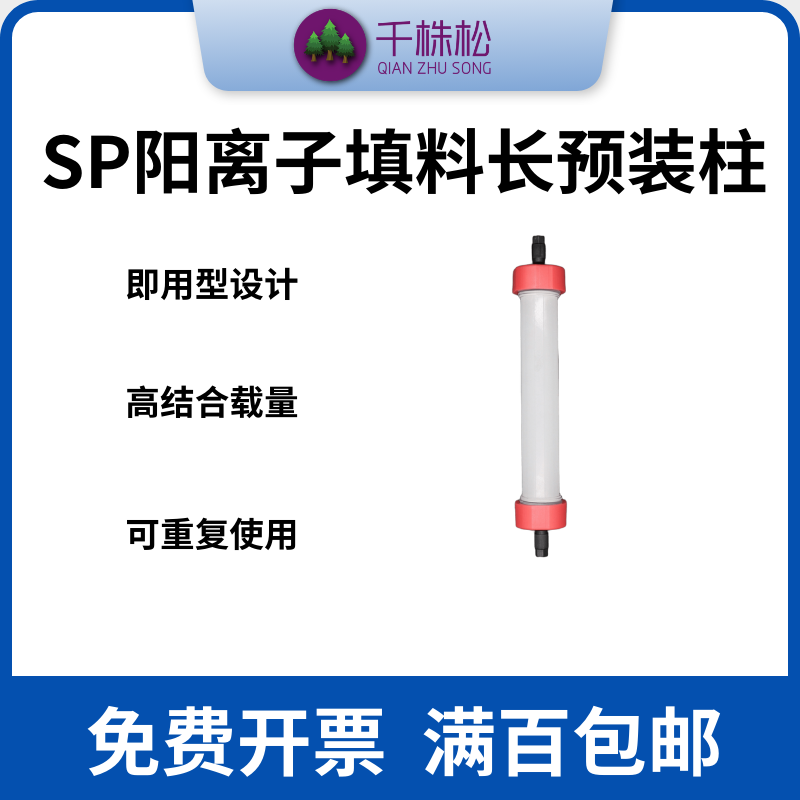 FPLC中压层析柱蛋白纯化柱SP阳离子交换填料预装柱