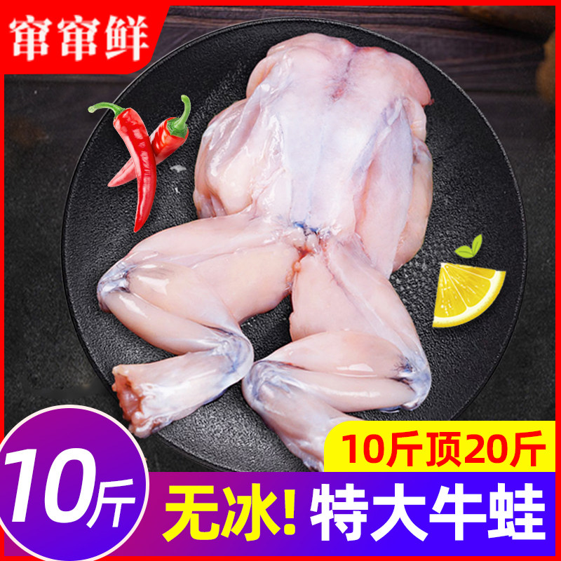 牛蛙鲜活现杀特大田鸡蛙肉半成品 新鲜冷冻牛蛙腿牛蛙肉商用石蛙高性价比高么？