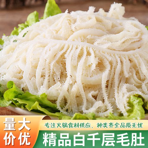白千层肚牛百叶白毛肚丝火锅新鲜包邮水发牛肚商用麻辣烫生鲜食材