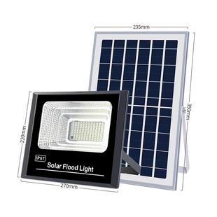 家用太阳能带投光灯外超灯亮防水户led庭院灯线照明路灯solar